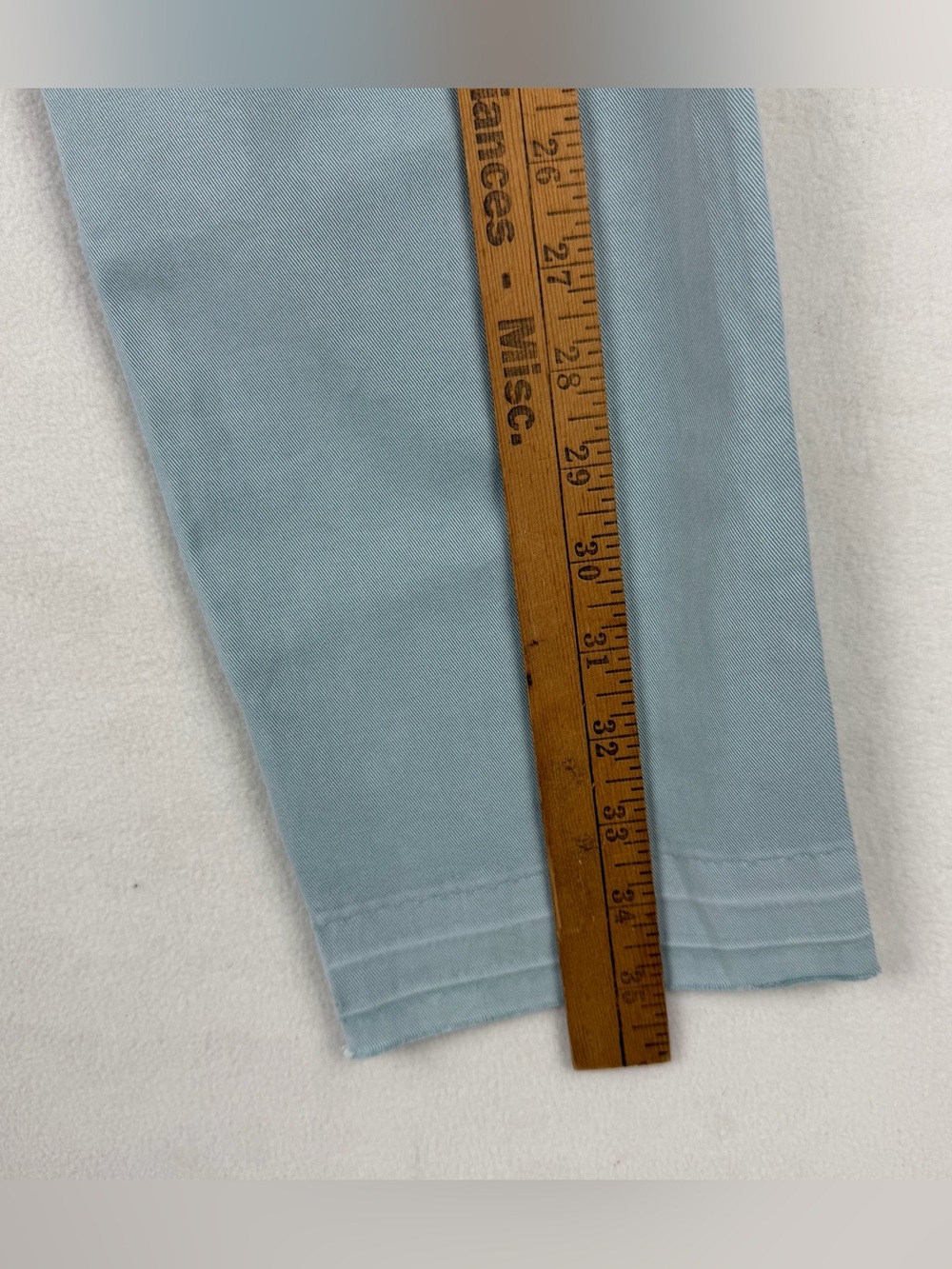 Loft Womens Seafoam Green Flat Front Girlfriend Slim Fit Chino Pants Size 6 NWT - Picture 10 of 12